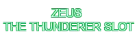 zeus the thunderer slot